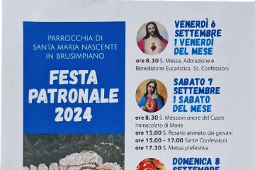 locandina evento, testo in descrizione