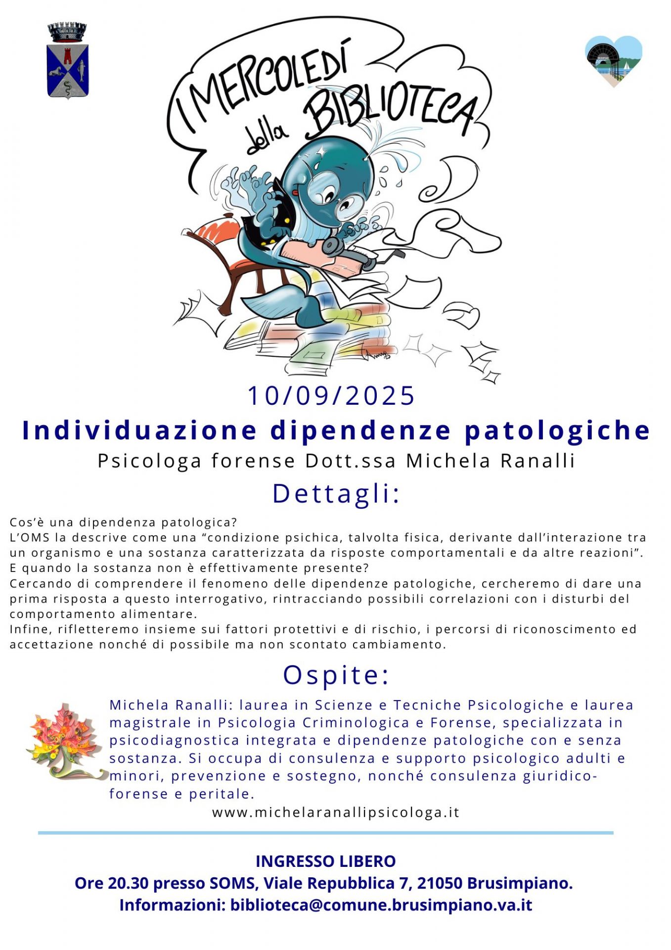 locandina, testo in descrizione